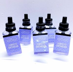 Bath & Body Works CONFETTI DAYDREAM Wallflowers Home Fragrance Refill (5 Pcs)